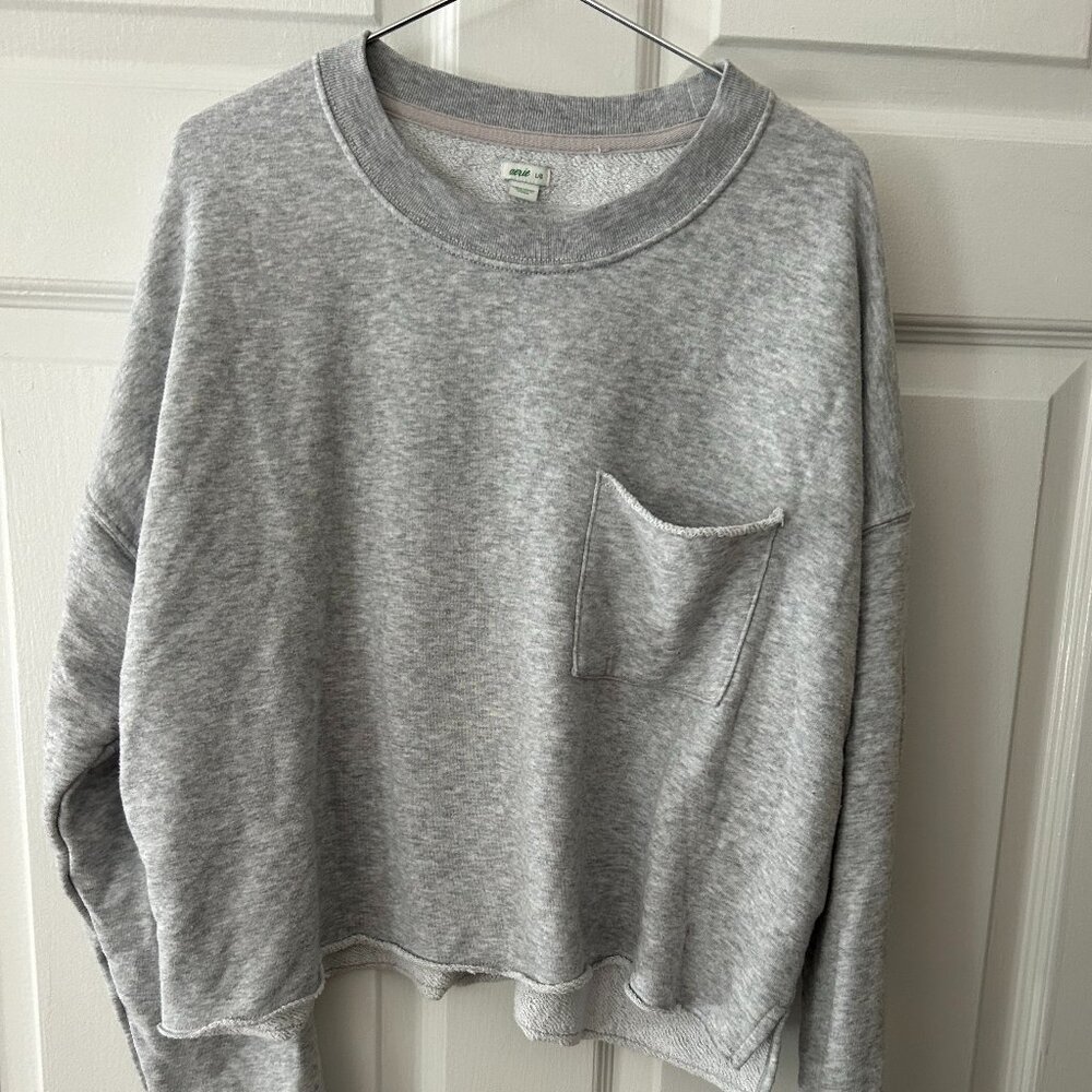 Aerie Crop Sweatshirt Size L